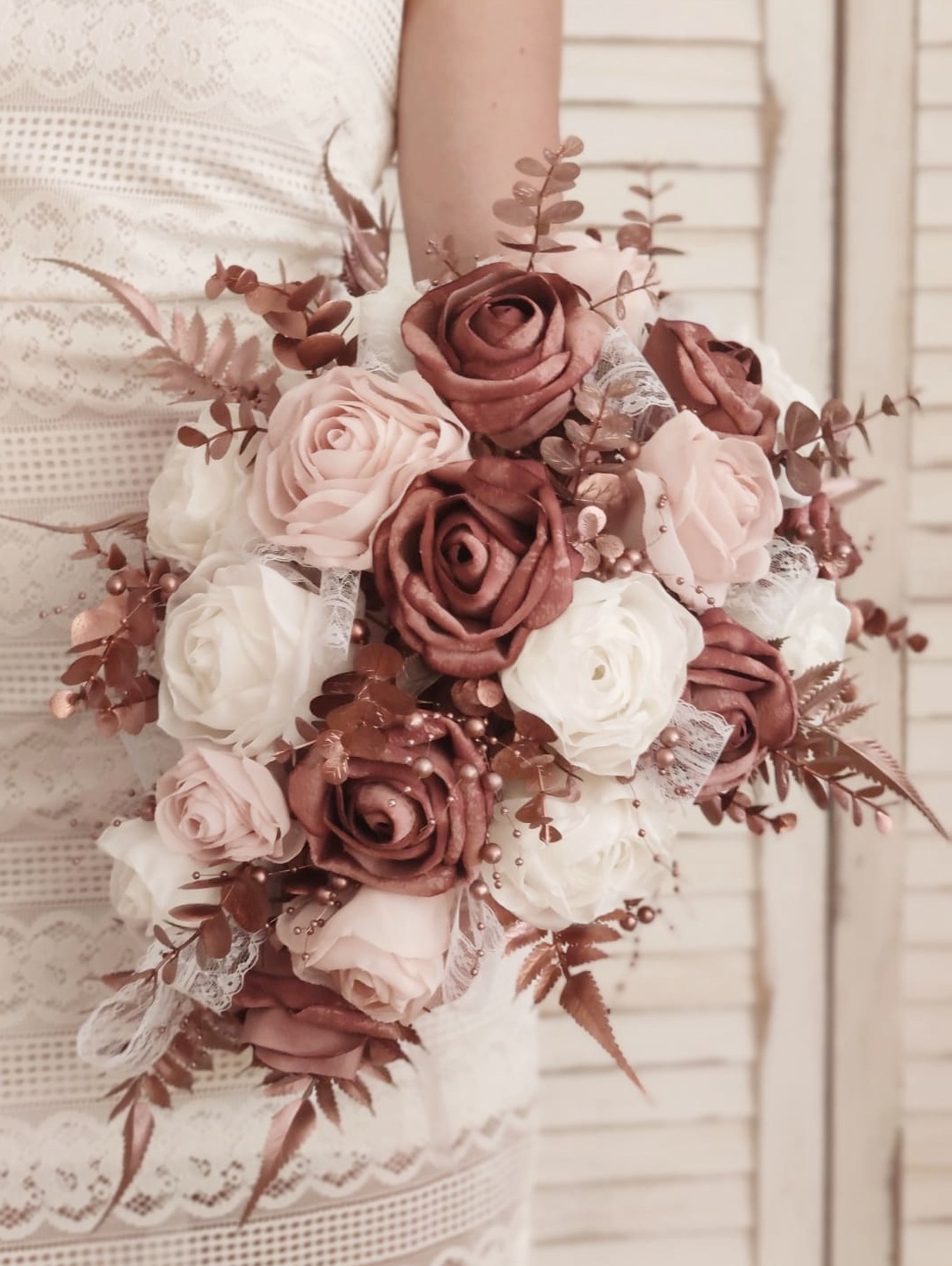 Bouquet de mariée sur-mesure - L'atelier de Lyli Rose à Burnhaupt-Le-Bas