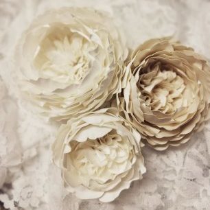 Pivoines à coudre – Orphée Couture