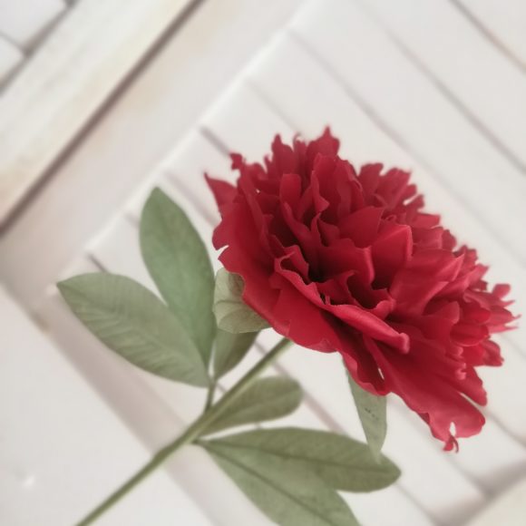Pivoine en soie – l’Atelier Voltaire